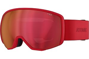 ATOMIC Revent L HD, okulary unisex, czerwone, NS -
