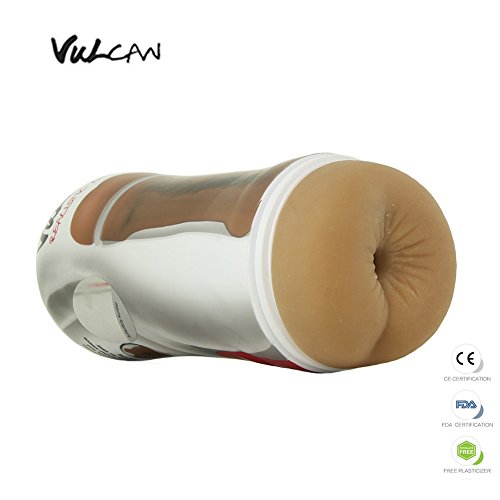Preisvergleich Produktbild CyberSkin Vulcan Masturbator Realistic Anus, Mocca