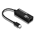 Produktbild Expresstech @ Type-C auf RJ45 LAN Netzwerkadapter USB 3.1 Type C USB-C zu RJ 45 Ethernet Netzwerk Adapter 10/100/1000 Mbps für Macbook Chromobook Pixel mit USB C unterstützt Windows 8 8.1 7 Vista XP Mac OS X 10.4 und obige System Linux