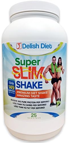 *Delish Diet* Diet Whey Protein Weight Loss Shake For Men and Women - TASTY Shake To Help *YOU* Lose The Pounds! (1KG Tub - Choose From SIX Amazin' Flavours!) (Cookies and Cream Milkshake)