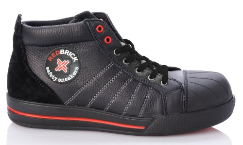 2W4 - RedBrickSicherheitsschuhe S3 sportlich Sneaker Kappe und Sohle