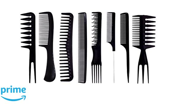 Buy Baal 8 Pcs Hair Comb Set For Professional Use Cutting Combs
