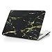 Produktbild Macbook Pro 15 Retina Hülle,Aomo Macbook Pro 15 Retina Zoll Tasche Marmor Muster Gummi Beschichtet Hartschale Sleeve Schutzhülle für Macbook Pro 15.4 Mit Retina Display Modell: A1398 [Marmor Muster Schwarz 04]