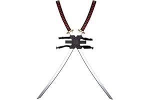 Wicked Costumes Adult Double Ninja Swords & Backpack Fancy Dress Accesory Prop