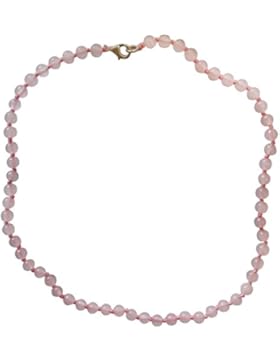 Wertvolles Halskettchen - echter Mondstein und Sterling-Silber, Handgemacht - rosa für Mädchen - Monstein wird...