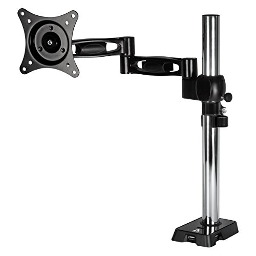 Price comparison product image ARCTIC Z1 - Monitor Arm with 4-Port USB 2.0 Hub for Tvs up to 43" / 49" Ultrawide,  Monitor Bracket for Screens Up to 15 kg Weight Capacity,  360° Rotation