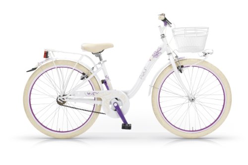 Preisvergleich Produktbild MBM Mädchenrad FLEUR 204 24“ Weiß