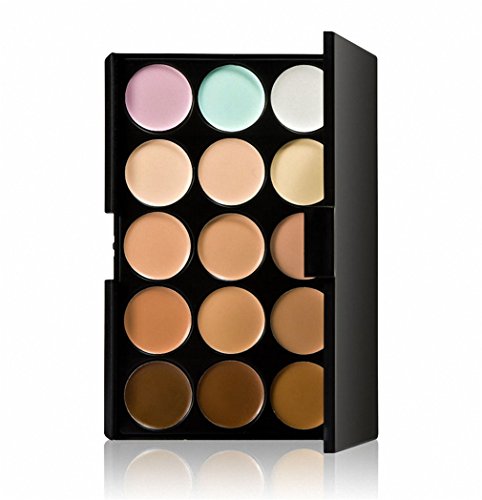 FantasyDay® Professionelle 15 Farben Concealer Abdeckcreme Camouflage Palette Cover Abdeck Makeup #1 – Ideal für Sowohl den Professionellen als auch Persönlichen Gebrauch - 2