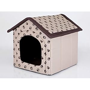 Hobbydog Casa para Perro, tamaño 4, Color Beige con Patas