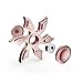 Produktbild Boomli 6 Blätter Fidget Spinner High Speed Edelstahl Finger Spinner Lager Hand Spinner fidget Spielzeug für Erwachsene Kinder für die Entlastung Stress Angst ADHS (Rose Gold)
