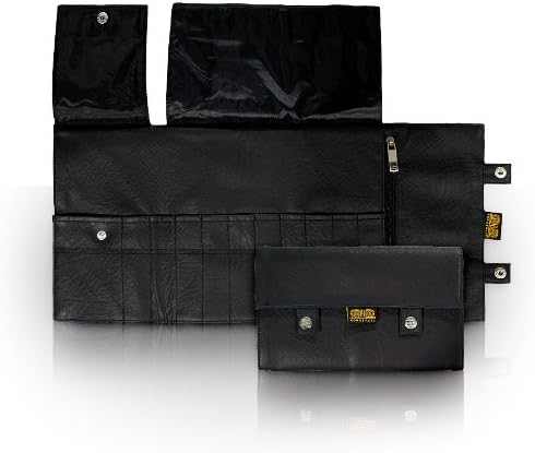 Makeup Brush Storage Wrap Black Essence Professional Cosmetic Brushes Holder