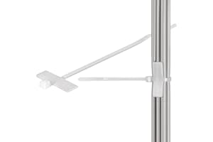 GOOBAY Wentronic Serre-câble avec étiquette 100 mm Lot de 100 (Import Allemagne)