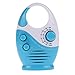 Produktbild domybest Mini am FM Dusche Radio Badezimmer Wasserdicht Musik Radio zum Aufhängen 3 Farben blau