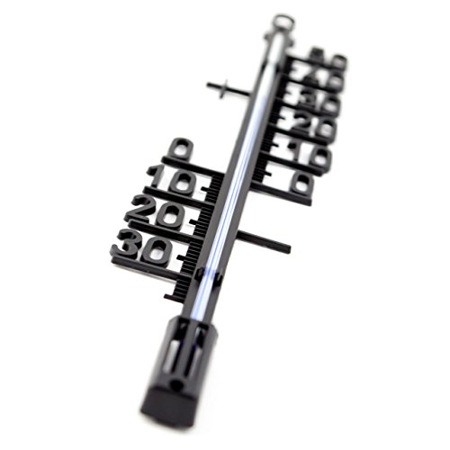 35 cm Außen – Garten – Analog – Kunststoff Thermometer . Aussenthermometer Temperatur Anzeige von -40 bis + 50 °C - 2