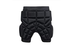 NICEYEA 25MM EVA Hip Pads Snowboard Protective Trousers Resistance Breathable Sports Trousers 3D Padded Bicycle Protector Hip Pad Protection Gear Guard Pad for Skiing,Skating,Cycling,Snowboarding