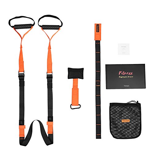 Sietema de Entrenamiento en Suspensión, Trèsutopia Fitnexx Suspensión Trainer para Ejercicios Fitness en Casa - Hasta 450KG