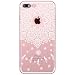 Produktbild Homikon Silikon Hülle Karikatur Mandala Blume TPU Silikon Tasche Handyhülle Transparente Durchsichtig Weiche Flexible Schutzhülle Stoßdämpfend Motiv Etui für iPhone 6 Plus/6S Plus - Mandala#23
