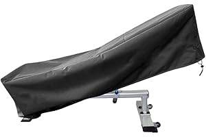 Gicov Sit-Up Board Cover Weight Bench Cover Outdoor Waterproof with Handle and Drawstring Fitness Bench Protector for Indoor Exercise Room Gym Use