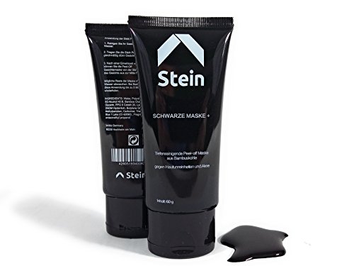 Stein – Peel off Maske +, schwarze Gesichtsmaske gegen Mitesser und Akne - 3