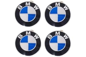 GTV PROJECT Lot de 4 cache-moyeux de roue série 3 E46 64,5 mm 36131181080