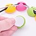 Produktbild AKTrend® 6er Pack Kabel Halter / Klemme / Clip , Cable Drop Kabeldrops Kabelclip Kabelführung für Schreibtisch (6er Pack)