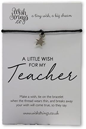WishStrings Cord Bracelet - A Little Wish Teacher