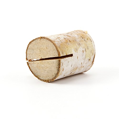 20er Holz Holzsteg Platzkartenhalter Kartenhalter Platzkarte Tischkartenhalter Namesschild Hochzeit Wohnung Deko - 6