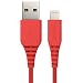 Produktbild AmazonBasics Lightning auf USB A Kabel, Apple MFi Zertifiziert - Rot, 0,1 m, 1er Pack