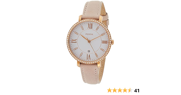 Buy Fossil Analog White Dial Women's 