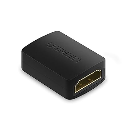 UGREEN Adaptateur HDMI Femelle vers Femelle Connecteur HDMI Extension HDMI Rallonge Plaqué Or Supporte Résolution 4Kx2K 60Hz et 3D pour Prolonger les Dispositifs HDMI