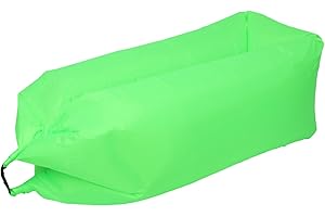 ZTOONE Inflatable Lounger Couch Air Lounger Lazy Sofa with Carry Bag,Hammock Inflatable Mattress Inflatable Bed Pool Float for Swim,Camping,Beach,Hiking,Park,Backyard, Pool, Picnics (Green)