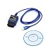 Produktbild Redstrong AL004-BL Mini USB Schnittstelle Autodiagnosegerät ELM327 Scanner kompatibel mit MS-CAN HS-CAN Schalter