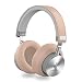 Produktbild Miracle&lesoul A7 Kopfhörer Bluetooth Kabellos, Funk Kopfhörer, HiFi Kopfhörer, Faltbares Kabellose Kopfhörer mit Mikrofon, 25 Stunden Spielzeit, Bluetooth 4.2, 3.5mm Audio Kabel (Beige)