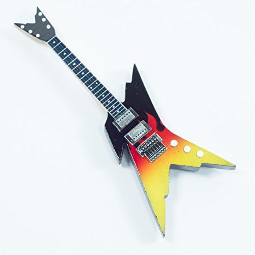 Mini guitar magnet Dean Razorback Dimebag Darrell Pantera