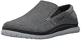  Crocs Santa Cruz Playa Slip-on, Mocasines para Hombre, Gris (Graphite/Light Grey 03l), 43/44 EU