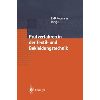 [PDF] Download Prüfverfahren in der Textil- und Bekleidungstechnik Kostenlos