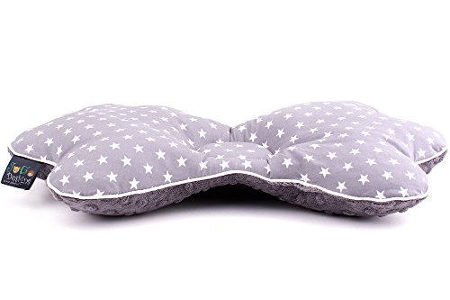 JoGo Designs® Babykissen | patentiertes Babykopfkissen gegen Verformung des Kopfes | für eine gesunde Kopfform | viskoelastischer Schaumkern | mit Kinderärztin entwickeltes Kissen gegen Plattkopf - 3