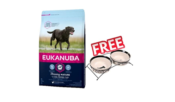 eukanuba thriving mature large breed chicken