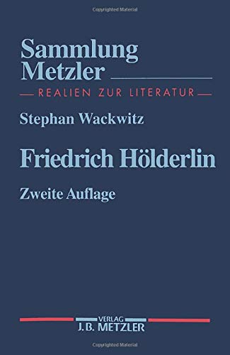 Friedrich Hölderlin (Sammlung Metzler)