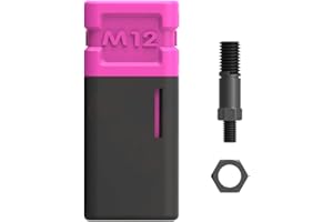 AKKTOL Mandrin de traction M12 pour pince à écrou à riveter | Mandrin de rechange pour écrou de rivet | Mandrin de rivet pour manchon fileté