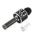 Produktbild Mountxin WS858 Wireless Bluetooth Microphone Home KTV Music Playing Karaoke Microphone - Black
