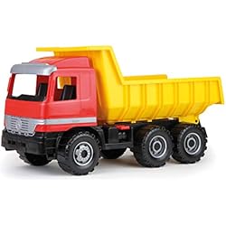 Lena GIGA Trucks Dump Truck Actros Previamente montado Camión - Modelos de vehículos de Tierra (Previamente montado, Camión, Mercedes-Benz Arocs, Dump Truck, 3 año(s), Negro, Gris, Rojo, Amarillo)