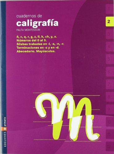 Cuaderno 2 de caligrafia pauta montessori