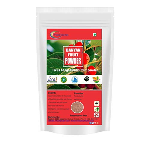 Neotea Banyan Fruit (Aalam Palam) Powder, 500g RS.799 (41.00% Off) - Amazon