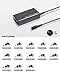 Produktbild KFD UltraSlim 65W Universal Netzteil 20V Ladegerät für Asus Acer Advent Monza T100 T200 G74, Advent Monza V100 E1 C1 Red, Lenovo Sony Fujitsu Siemens Dell Toshiba Samsung LG Medion Delta HP/Compaq universal laptop netzteil Ladekabel mit 13 steckers