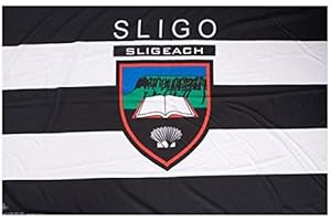 MFlag Sligo County GAA Green-White-Orange-Black Sports Flag