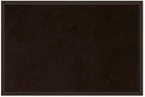 DOUCEUR D'INTÉRIEUR Tapis Deco wycieraczka antypoślizgowa 80 x 120 UNI, poliester, czarna
