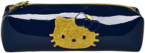 Anne-Charlotte Goutal Paris Hello Kitty School Pencil Case 21 x 5 x 6 cm Navy Blue