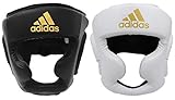 kopfschutz baby laufen lernen Gefertigt aus PU3G Kunstleder adidas Erwachsene Speed Super Pro Training HG Kopfschutz, schwarz/Gold, M