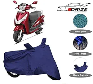 DRIZE Finest Hero Destini 125 Body Cover with Ultra Surface Body Protection (Navy Look)
